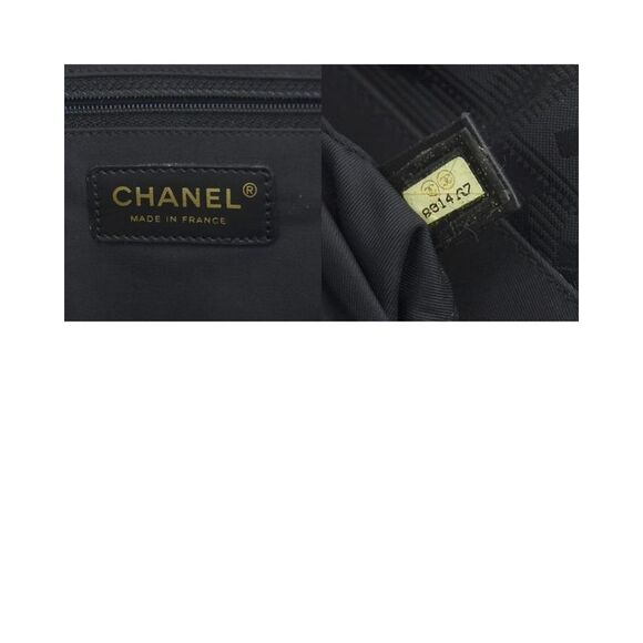 Pre Loved Chanel Tote Bag Black Nylon Women - Picture 5 of 5